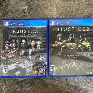 PS 4 Injustice and Injustice 2